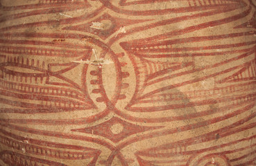 Pattern on ancient pottery