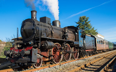 Fototapeta na wymiar Steam Train