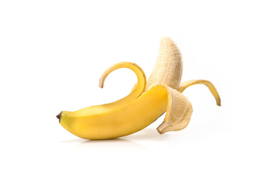 Banana fruit  isolated on white background