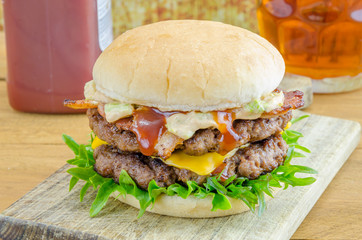 Double Cheese Burger