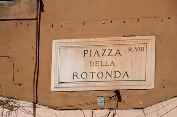 Piazza della Rotonda in Rome