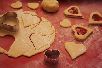 biscotti a forma di cuore_ San Valentino