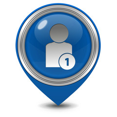 add pointer icon on white background