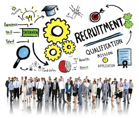 Diversity Business People Recruitment Profession Concept