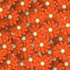 Abstract background of flowers