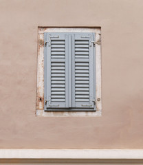 Old facade window