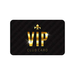 VIP card template