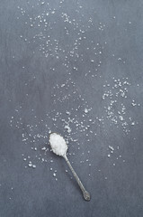 Spoon with salt