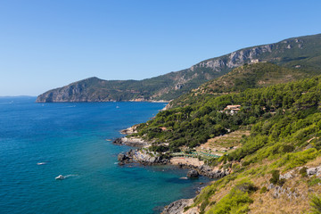 Coast of Monte Argentario - Mediterranean Sea, Italy