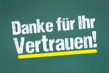 Danke für Ihr Vertrauen!