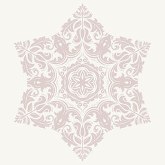 Orient Abstract Vector Pattern