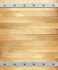 Wooden board rivets