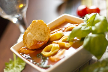 Tortellini Tomato Soup