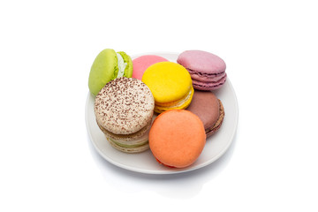 colorful macaroons