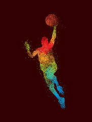 Basketball Art 2 Dark