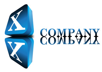 Naklejka premium LOGO