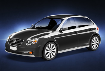 Obraz na płótnie Canvas Car Automobile Contemporary Drive Driving Vehicle Concept