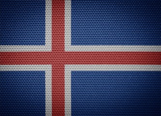 fabric flags Iceland