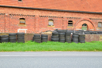 Tire Waste on the road