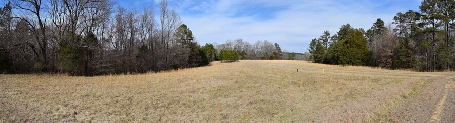 Field at the University of Mississippi Field Station