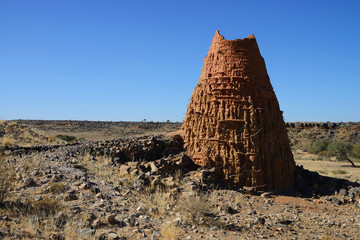 Clay kiln, Holoog, Namibia