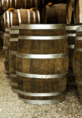 Wine barrels