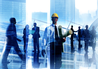 Engineer Architect Professional Occupation Corporate Concept