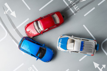 Autounfall - Verkehrsunfall