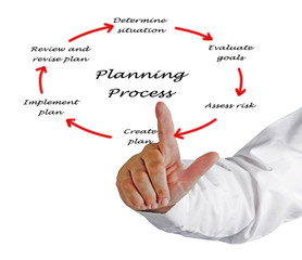 Diagram of planning process