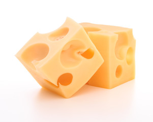 cheese isolated on white background cutout
