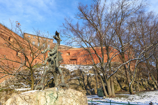 Fototapeta cracow   Wawel Dragon