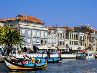 Obraz na płótnie Canvas Hafen in Aveiro