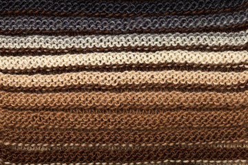 macro knitting background