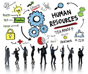 Human Resources Employment Teamwork Business People Concept