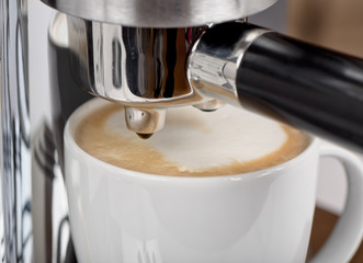Coffee machine detail