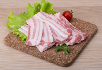 Sliced bacon