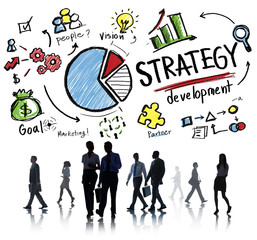 Strategy Development Goal Marketing Vision Planning Concept