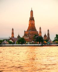 Naklejka premium War Arun, Bangkok, Thailandia.