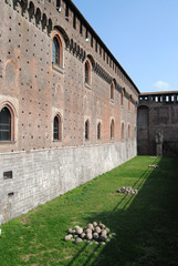 Schloss Festung in Mailand - Castello di Milano