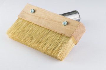 Fototapeta premium Brush for wood, the isolated image