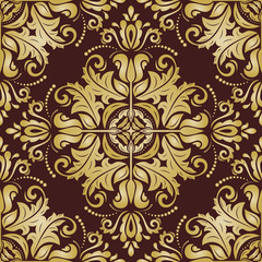 Seamless Orient Vector Background