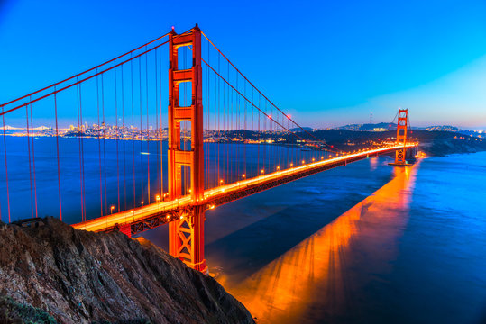 Golden Gate, San Francisco, California, USA.