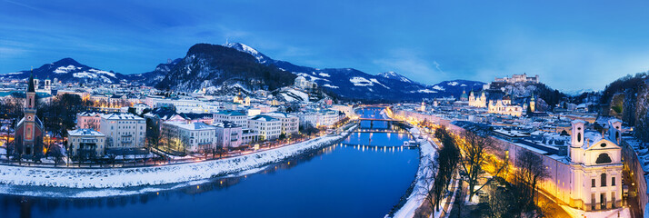 Salzburg City - Panorama View