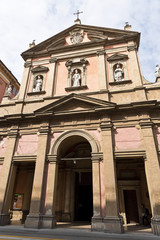 Fototapeta na wymiar Bologna Church of San Benedetto