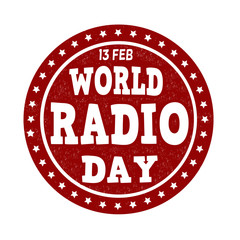 Radio Day stamp