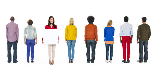 Fototapeta premium Diverse Diversity Ethnic Ethnicity Variation Unity Concept