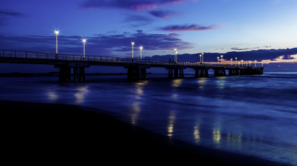 Obraz premium Huntington Beach Pier Faded