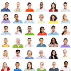 Diverse Diversity Ethnic Ethnicity Variation Unity Concept