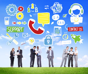 Support Help Solution Care Cooperation Assistance Concept