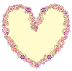 Heart for valentine's day